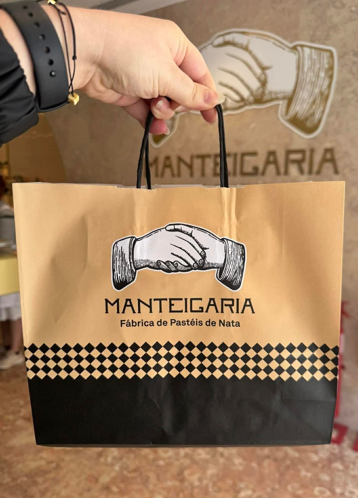Manteigaria pastéis de nata bag
